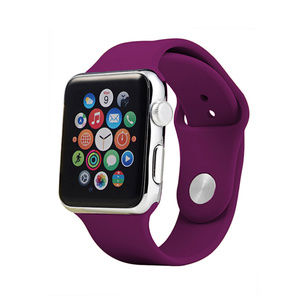 New Apple Watch Silicone Band Purple